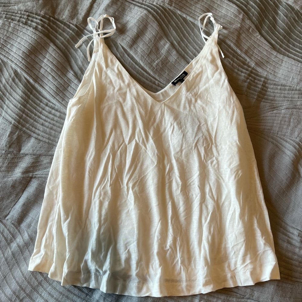 Massimo dutti tie tank top